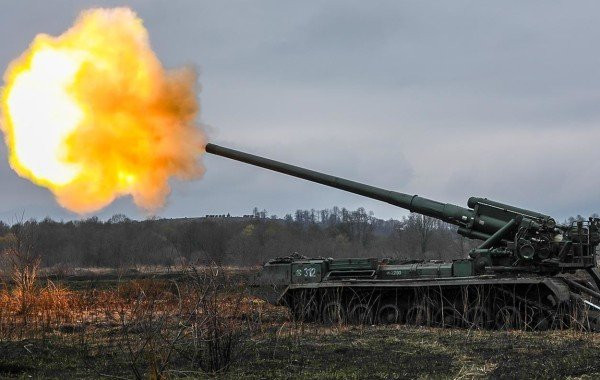 Обновлённая карта боевых действий на Украине по данным на 12:00 мск сегодня, 25.02.2024