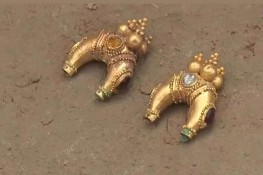 В Казахстане обнаружены 2000-летние золотые украшения загадочной культуры
