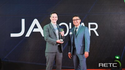 JA Solar пятый год подряд получает звание Highest Achiever в RETC 2024 PV Module Index
