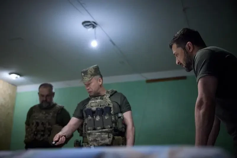 «Легитимный»: Зеленский требует от Сырского «победной» операции с захватом части российской территории