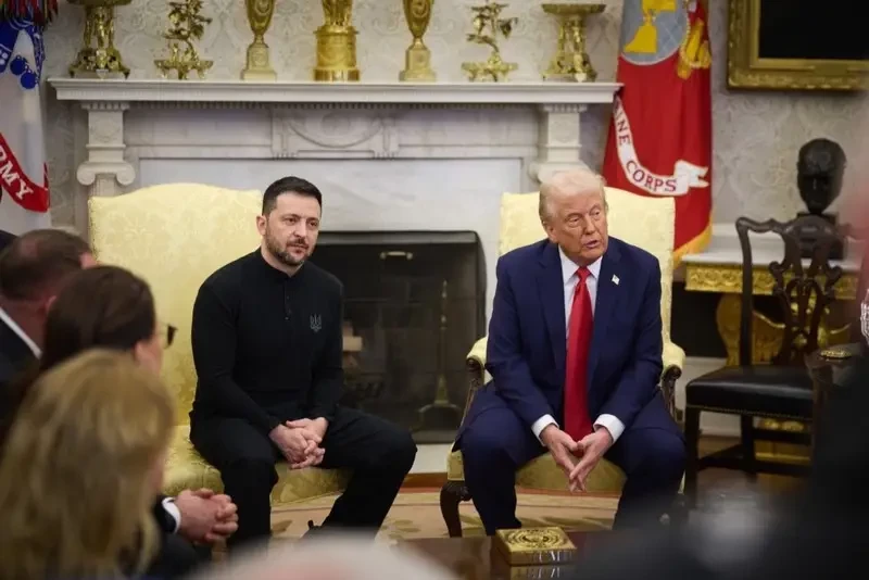 «Благодарю господина президента, благодарю США»: В Гааге завершилась встреча Зеленского и Трампа