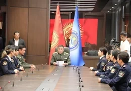 Ташиев поздравил сотрудников милиции с предстоящим профессиональным праздником