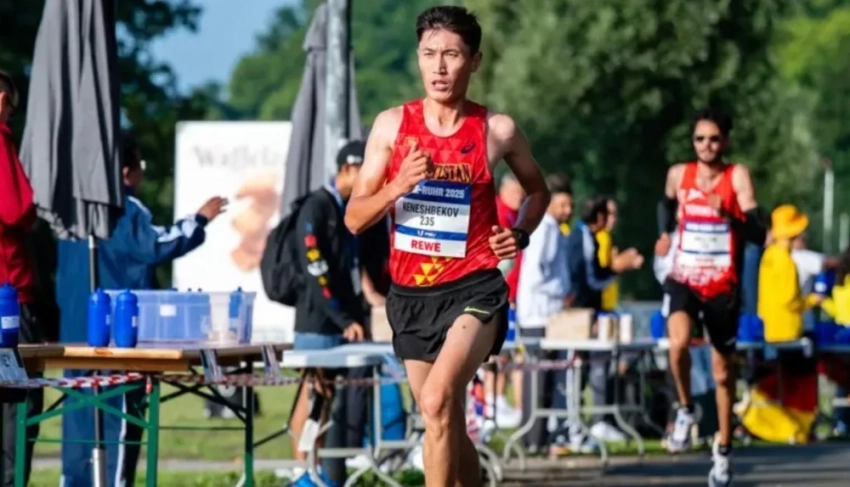 Нурсултан Кенешбеков вновь победил на международном забеге в Казахстане