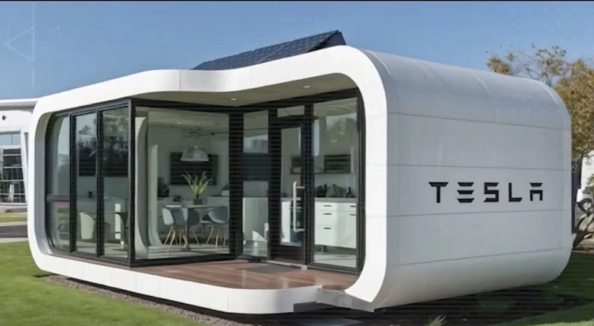Илон Маск представил дом Tesla Tiny House всего за $7 789
