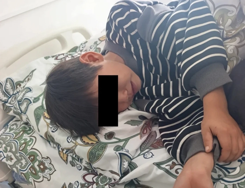 Бишкекчанка заявила, что ее 7-летнего сына избили соседи