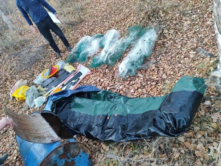 В Иссык-Кульском районе задержаны браконьеры с оружием и рыбой