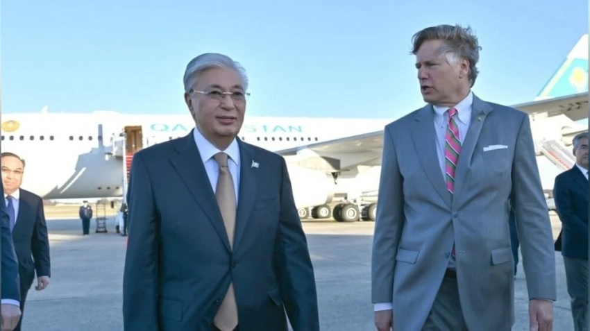 Токаев прибыл с визитом в Вашингтон