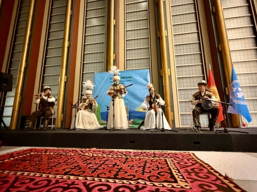 Ансамбль "Камбаркан" выступил с концертом в штаб-квартире ООН