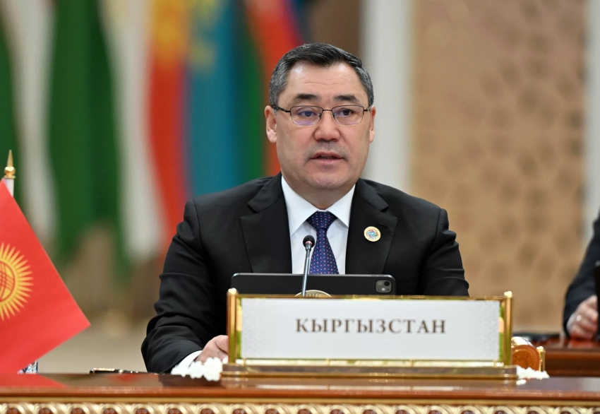 Садыр Жапаров выступил на Консультативной встрече глав государств Центральной Азии в Ташкенте