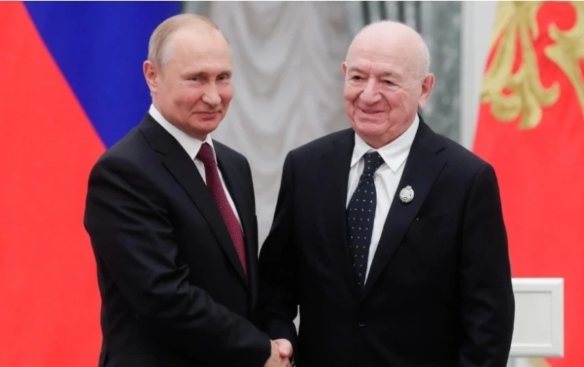 Путин назвал Никиту Симоняна легендой футбола и выразил соболезнования