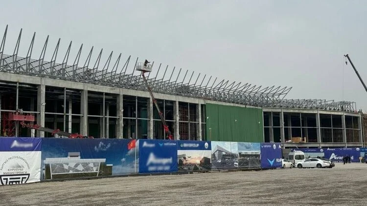 Обновленный аэропорт Бишкека. Строительство планируют завершить в мае 2026 года