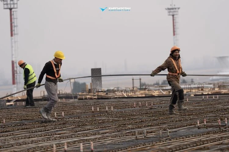 В Оше строительство нового аэровокзального комплекса завершится летом 2026 года