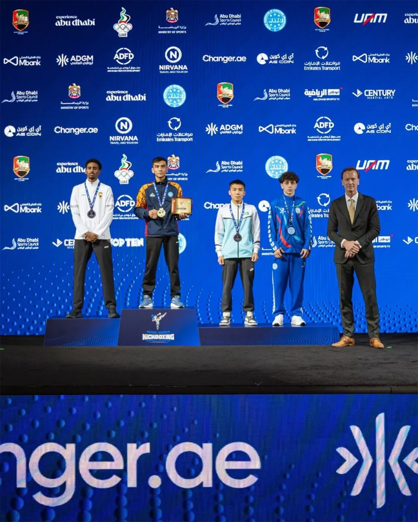Кыргызстанские кикбоксеры завоевали две золотые и одну бронзовую медаль на чемпионате мира