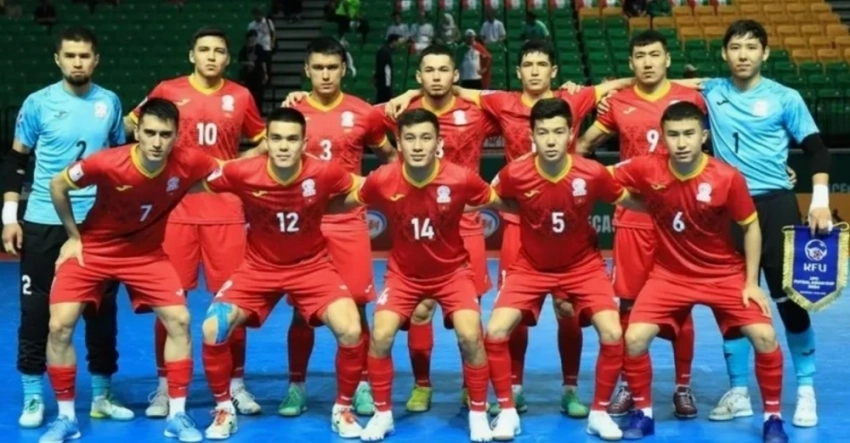 Кыргызстан поднялся на 43-е место в рейтинге ФИФА по футзалу