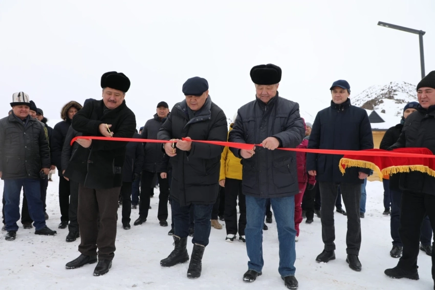 В Чуйской области открыли центр отдыха ГКНБ «Кызыл-Белес»