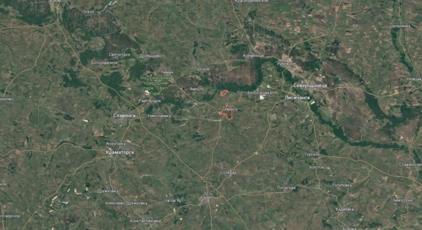 ВСУ сообщили об отступлении из Северска