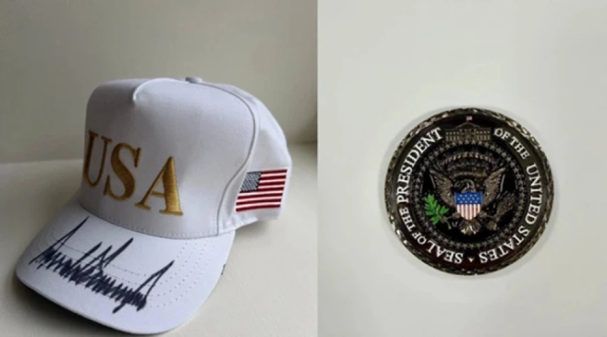 Трамп подарил Токаеву ключ от Белого дома и бейсболку