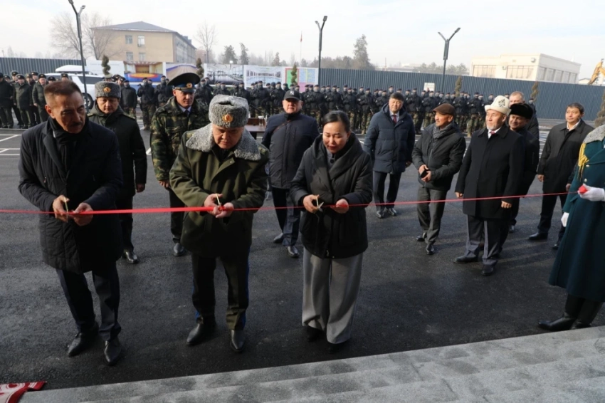 Камчыбек Ташиев открыл новое здание для спецотряда "Альфа"