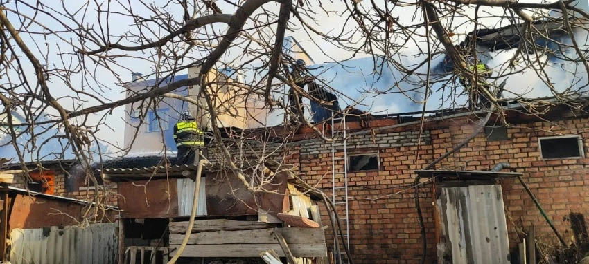 Пожар в жилом доме в жилмассиве «Кок-Жар» ликвидирован