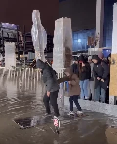 Горожане пожаловались на затопленный центр Бишкека. Что ответил Тюлеев