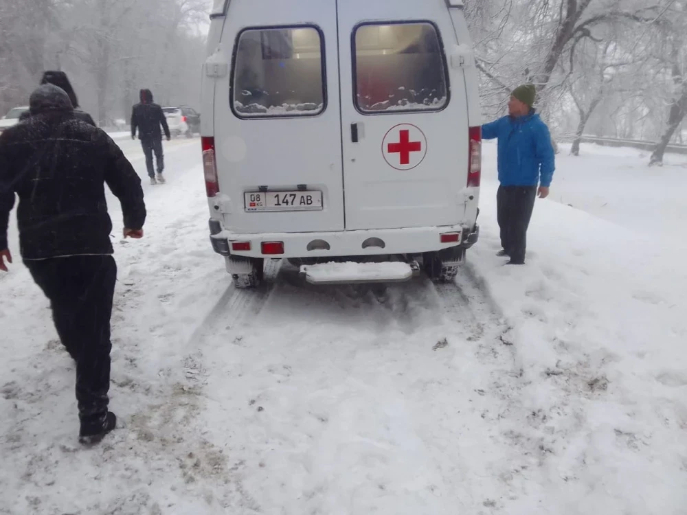 На трассе Бишкек - Нарын - Торугарт произошло смертельное ДТП