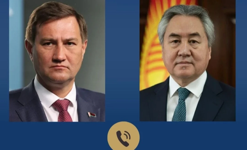 Состоялся телефонный разговор Жээнбека Кулубаева с министром иностранных дел Беларуси