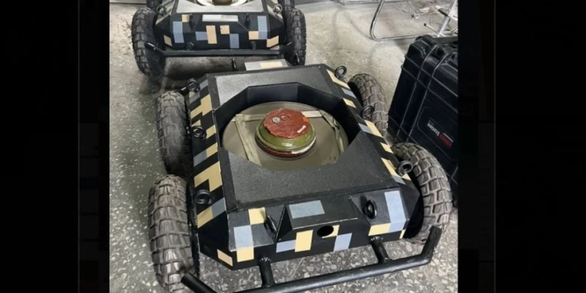 В Кыргызстане протестирован первый отечественный наземный робот-камикадзе