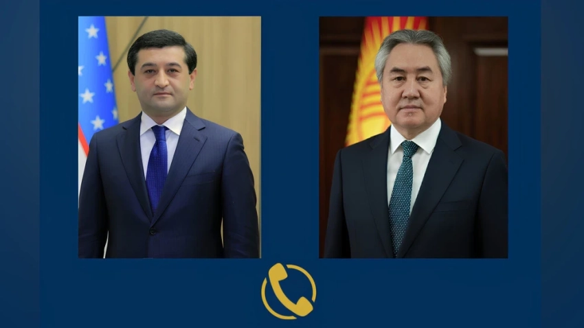 Главы МИД Узбекистана и Кыргызстана провели телефонный разговор