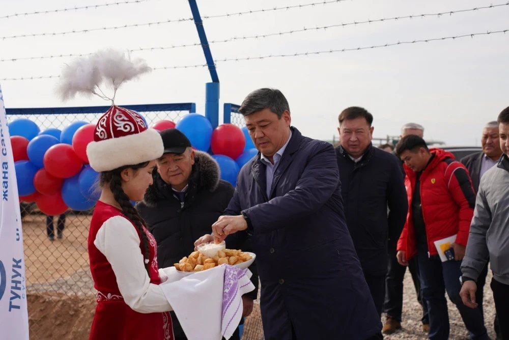 В селе Тору-Айгыр заработала система водоснабжения за 62 млн сомов