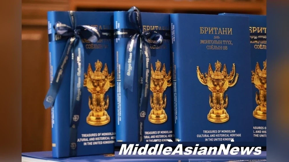 В Национальном музее «Чингисхан» состоялась презентация книги о монгольском наследии в Великобритании