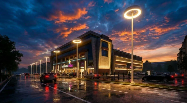 Современные «умные» прожекторы с Wi-Fi устанавливают в Бишкеке